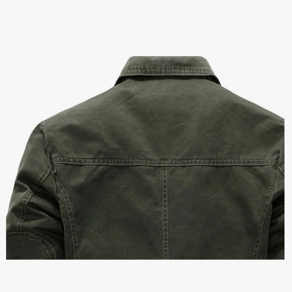 BNWT! CHOUYATOU, Men's Casual 3 Button Stripe Lined Cotton Twill Suit Jacket, π»π€ - Picture 8 of 10